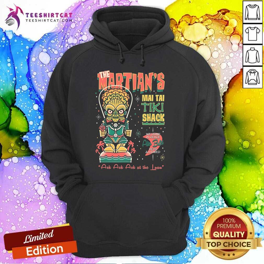 Premium Martians Mai Tai Tiki Shack Hoodie