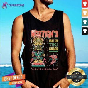 Premium Martians Mai Tai Tiki Shack Tank-top