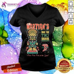 Premium Martians Mai Tai Tiki Shack V-neck