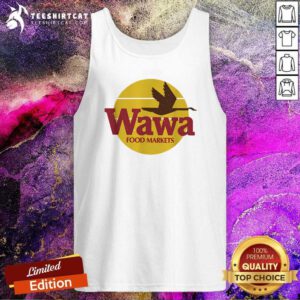 Premium Vintage Wawa Food Market Logo Tank-top
