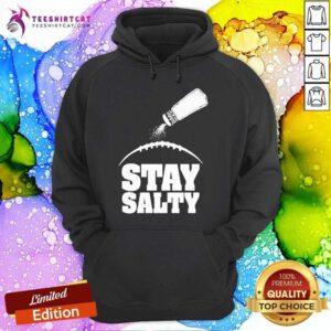 Pretty John Harbaugh Wearing Stay Salty Baltimore Ravens Hoodie