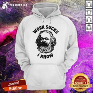 Pretty Work Sucks I Know Hoodie