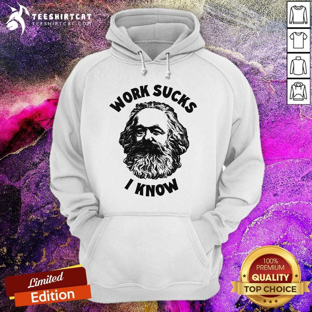 Pretty Work Sucks I Know Hoodie