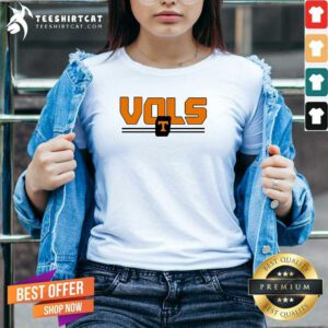 Top Max Gilbert Wearing Tennessee Volunteers V-neck