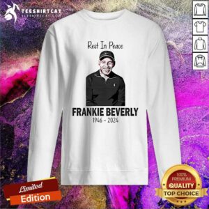 Top Thank You The Memories Frankie Beverly 1946-2024 Sweatshirt