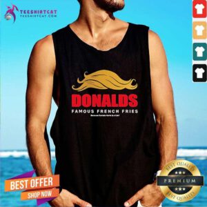 Awesome Dominik Tarczyński Mep Donald’s Famous French Fries Tank-top