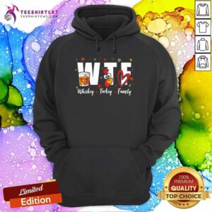 Awesome Whiskey Turkey Family Bourbon Lovers Thanksgiving Hoodie