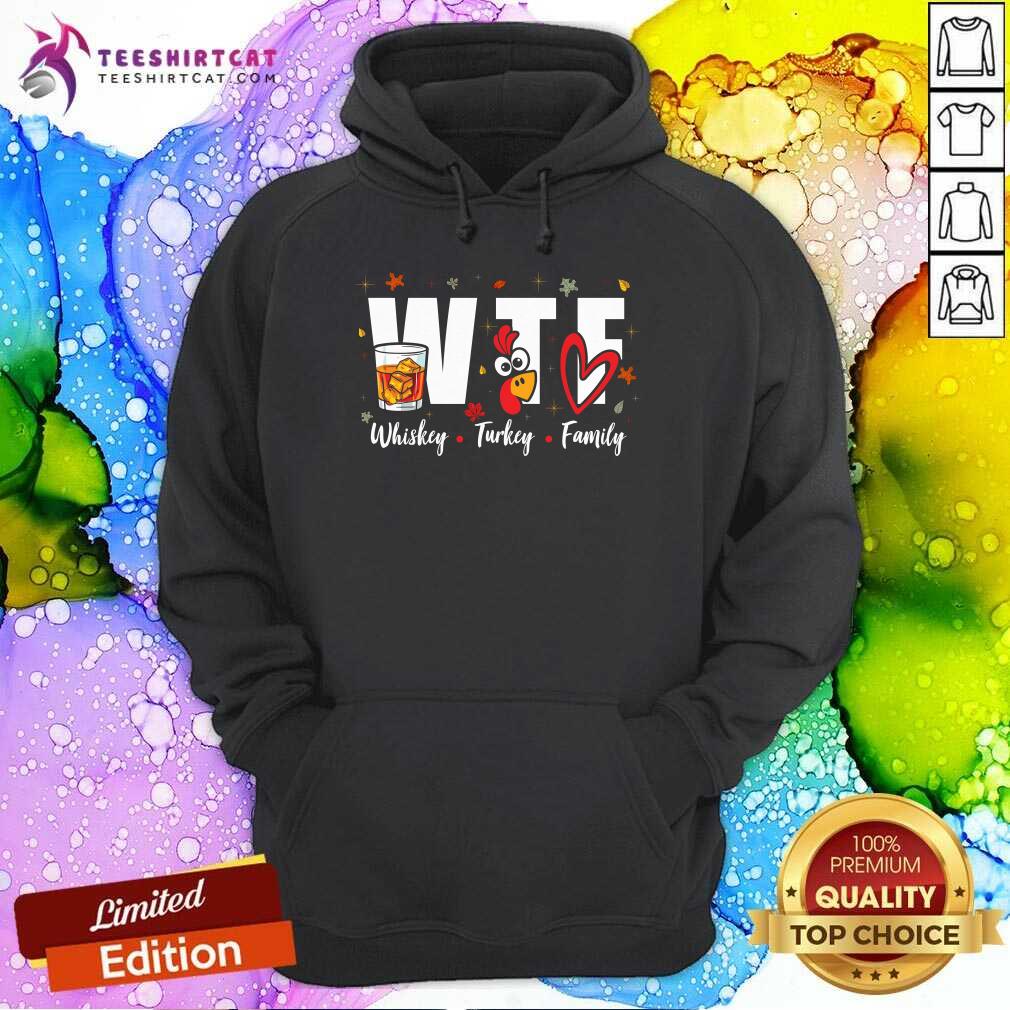 Awesome Whiskey Turkey Family Bourbon Lovers Thanksgiving Hoodie