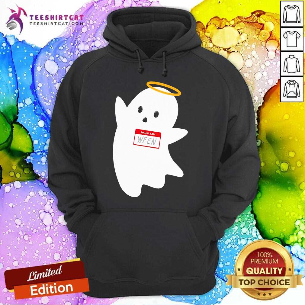 Funny Happy Halloween Ghost Hallo I Am Ween Hoodie