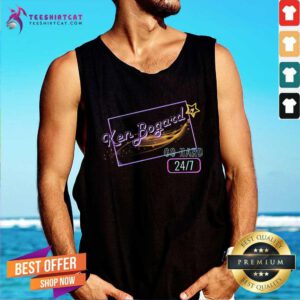 Funny Ken Bogard Go Hard 24-7 Tank-top