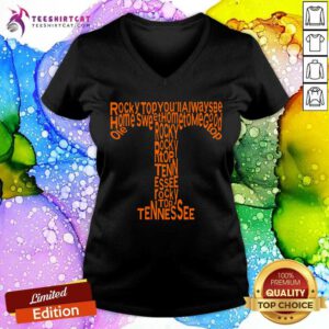 Funny Tennessee Home Sweet Home Vintage V-neck