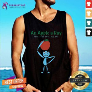 Good An Apple A Day Keeps You Cool All Day Tank-top