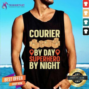 Good Courier Parcel Transport Messenger Package Delivery Tank-top