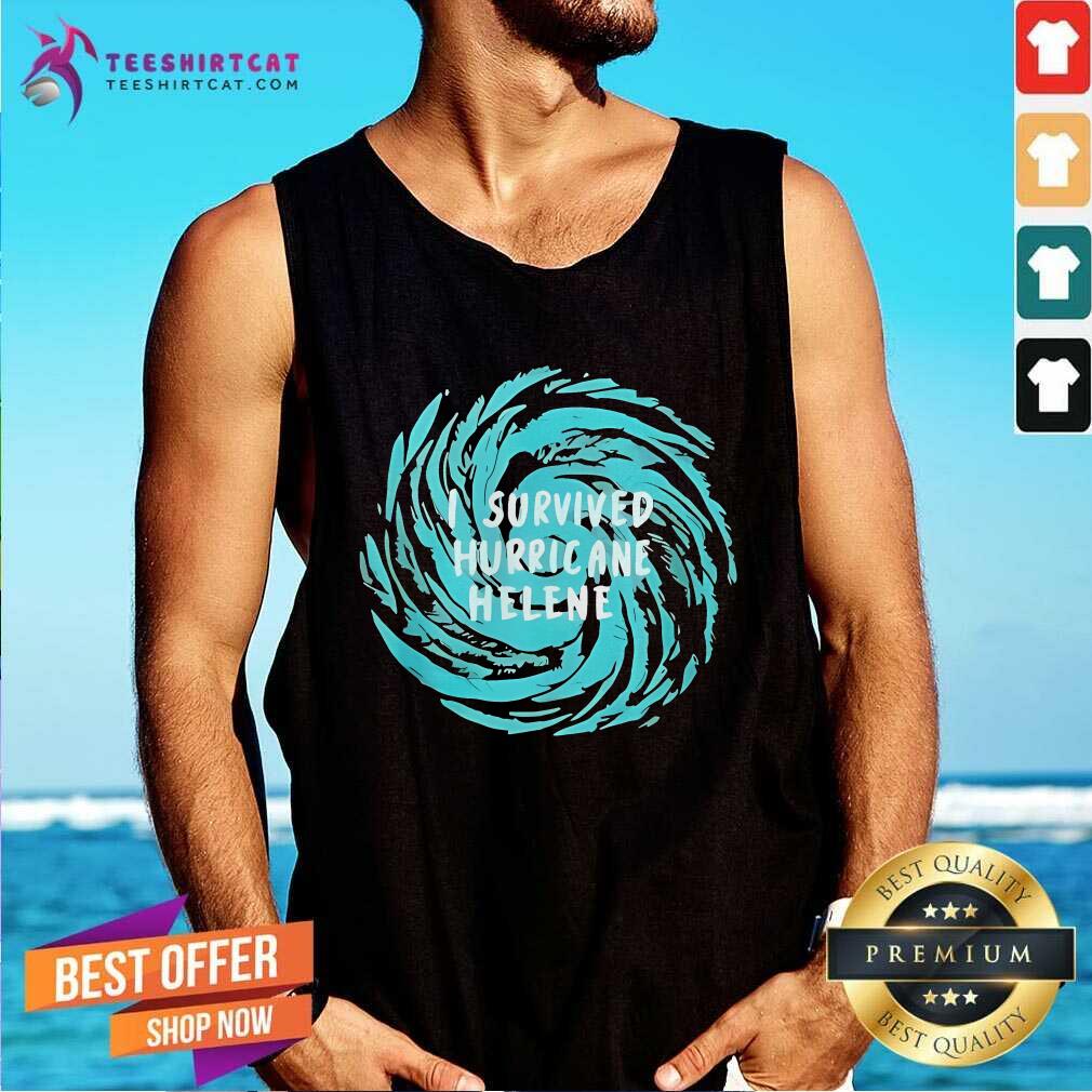 Good I Survived Hurricane Helene Tank-top