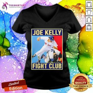 Good Joe Kelly Fight Club Los Angeles Dodgers Houston Astros V-neck