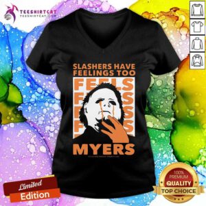 Good Michael Myers Slashers Have Feelings Too Halloween V-neck