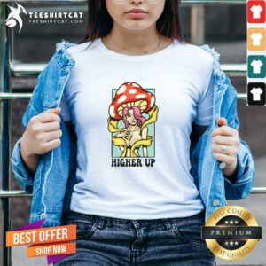 Good Mushroom Girl Higher Up V-neck