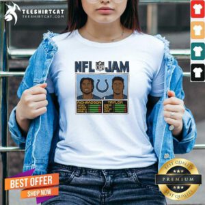Good NFL Jam Colts Richardson And Taylor V-neck