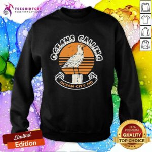 Good Oceans Calling Festival Seagull Lineup Concert Sweatshirt