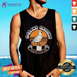 Good Oceans Calling Festival Seagull Lineup Concert Tank-top