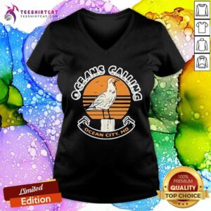 Good Oceans Calling Festival Seagull Lineup Concert V-neck