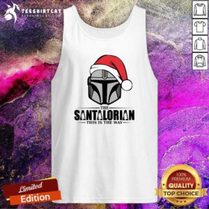 Good The Santalorian Star Wars Christmas Tank-top