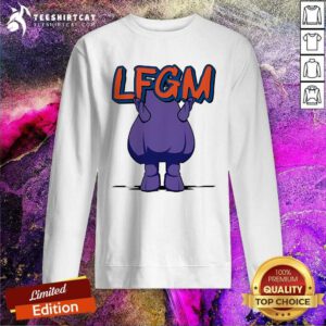 Hot Purple Grimace LFGM Sweatshirt