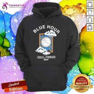 Hot Real Friends Blue Hour Midwest Trash Window Hoodie