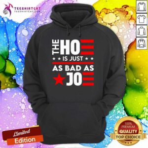 Hot The Ho Is Just As Bad As Joe I'm Voting Hoodie