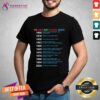 Hot We Are Not Going Back Voting Rights Vote Reproductive Rights T-Shirt