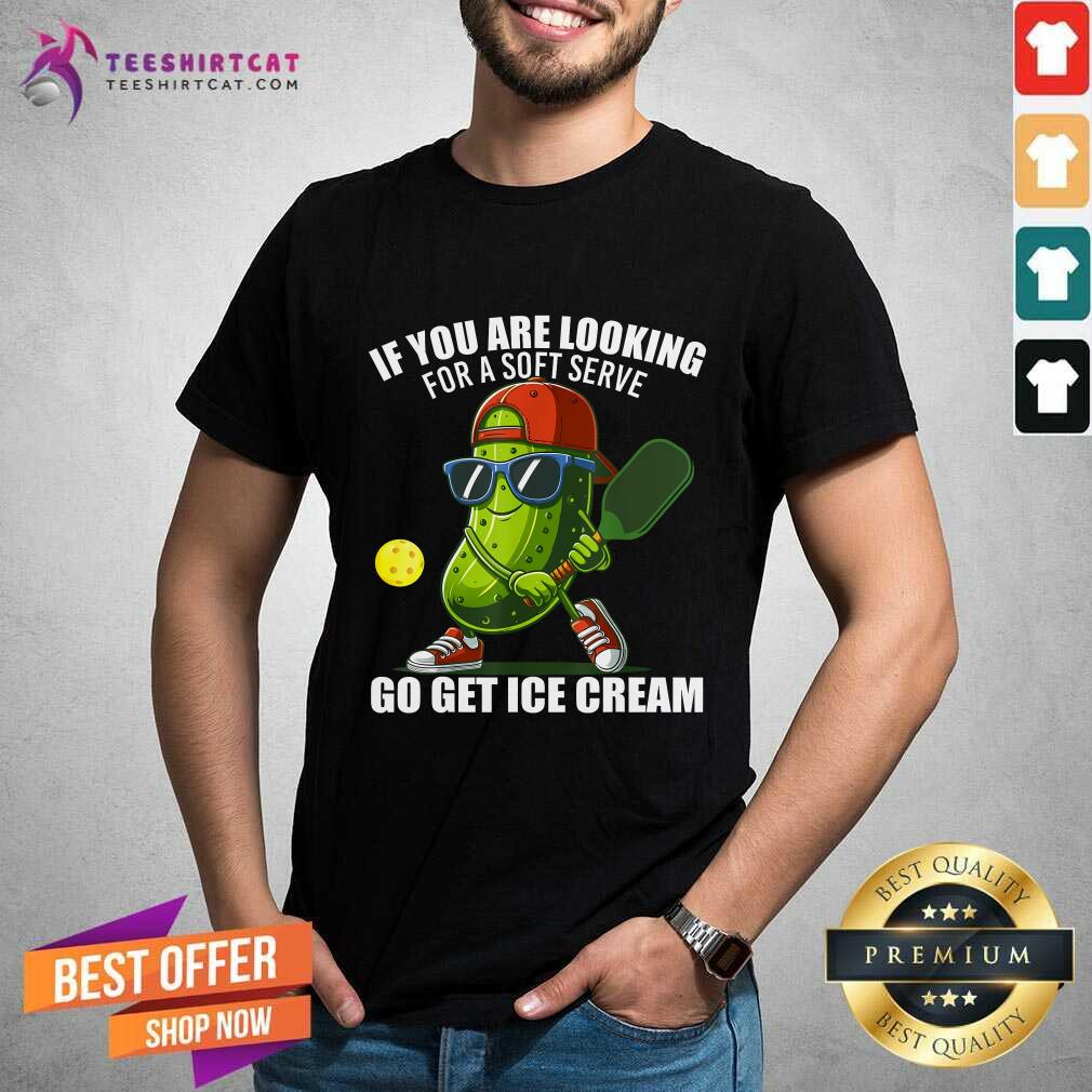 Nice Pickleball Cucumber Pickle Pickleball Graphic T-Shirt