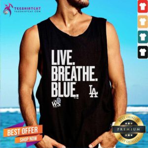 Official Los Angeles Dodgers 2024 World Series Closer Tank-top