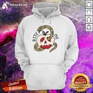 Official Skull Apply Snake Bite Me Hoodie