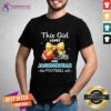 Official This Girl Loves Her Jacksonville Jaguars Football T-Shirt