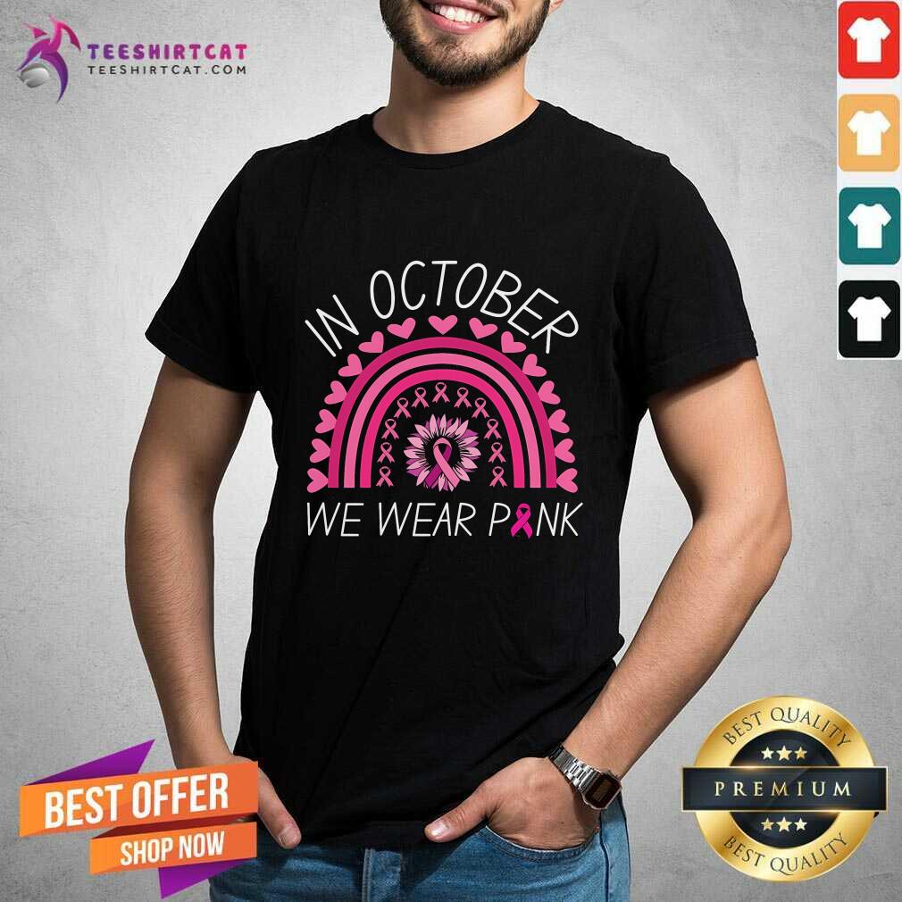 Original In October We Wear Pink T-Shirt