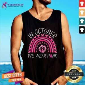 Original In October We Wear Pink Tank-top