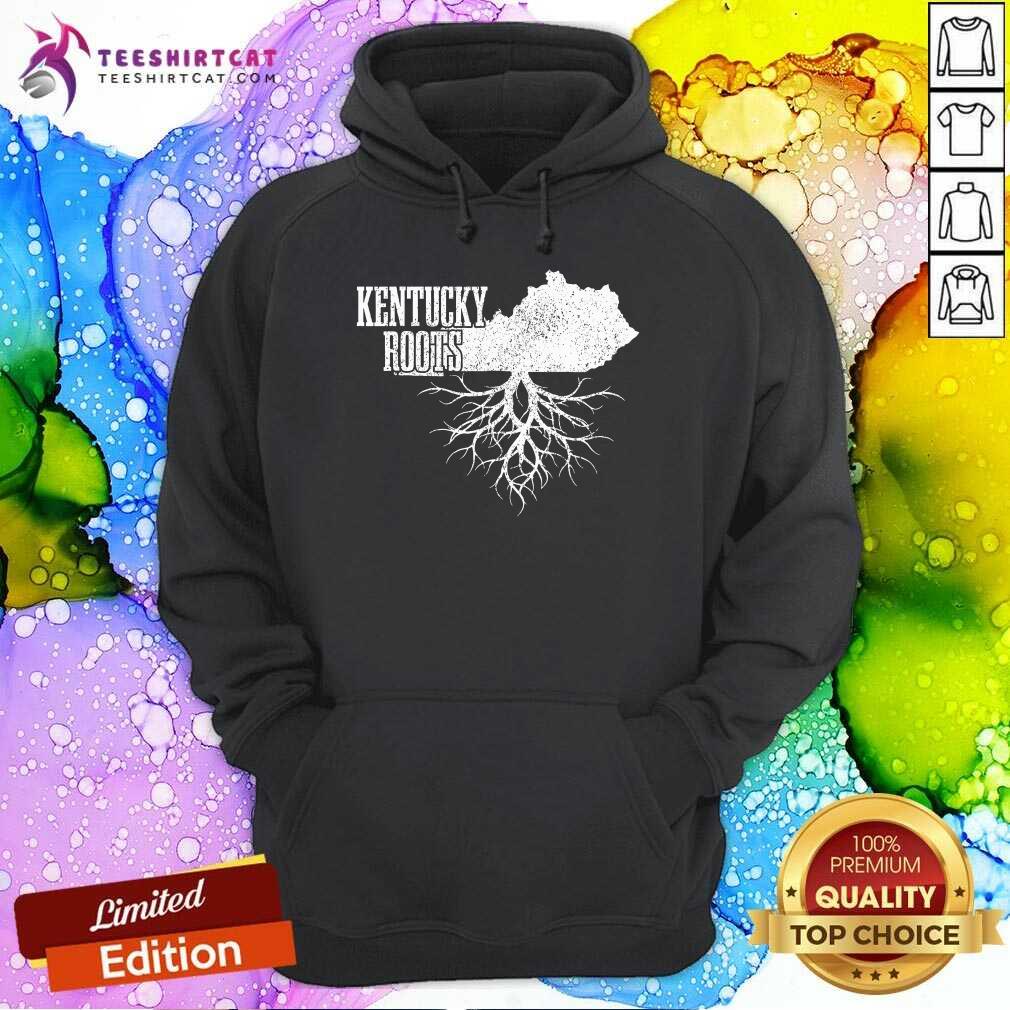 Original Kentucky Roots Vintage USA Patriotic Pride State Map Hoodie