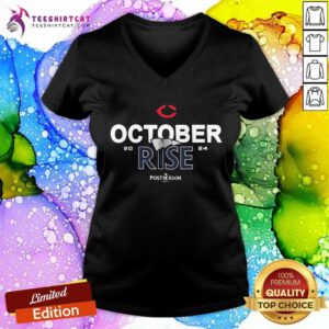 Original Minnesota Twins October Rise 2024 Postseason V-neck
