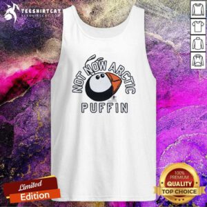 Original Not Now Arctic Puffin Tank-top
