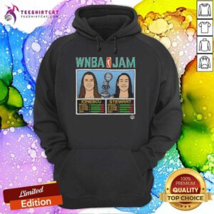 Original WNBA Jam Liberty 2024 Champs Lonescu And Stewart Hoodie