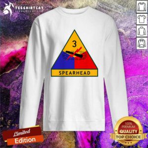 Premium 3rd Armored Division Army WWII Spearhead Sweatshirt