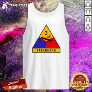Premium 3rd Armored Division Army WWII Spearhead Tank-top