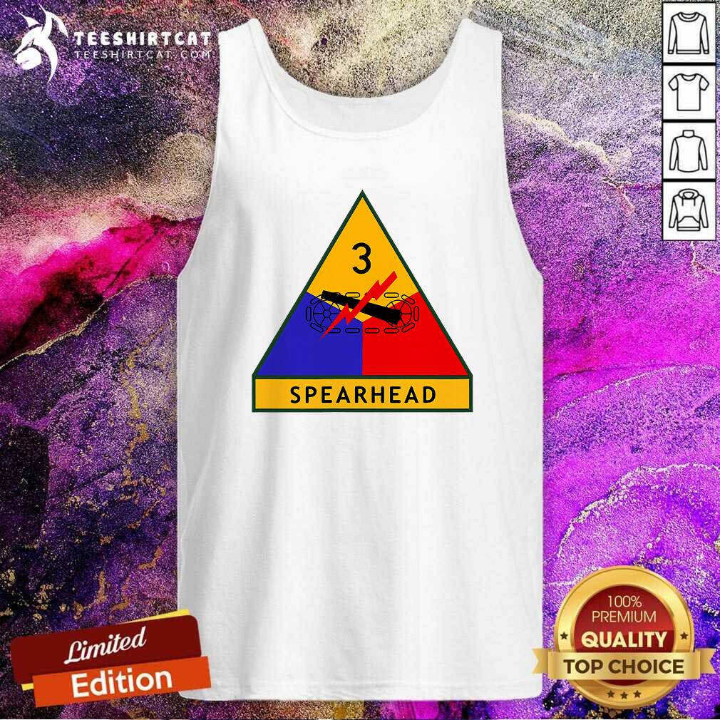 Premium 3rd Armored Division Army WWII Spearhead Tank-top