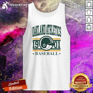 Premium Oakland Athletic 1901 Baseball Team Supporter Tank-top
