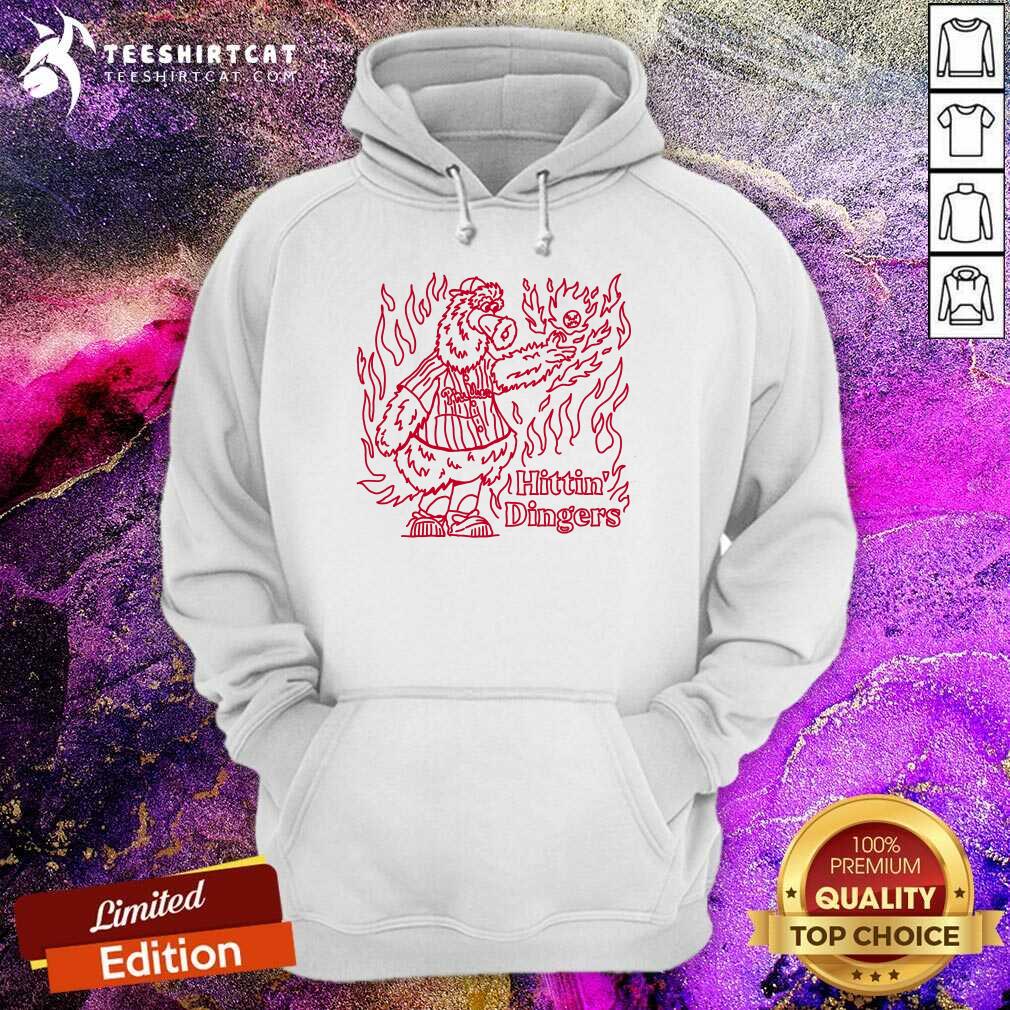 Premium Phillie Phanatic Hitting Dingers Hoodie