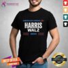 Pretty Americans Abroad For Harris Walz 2024 T-Shirt