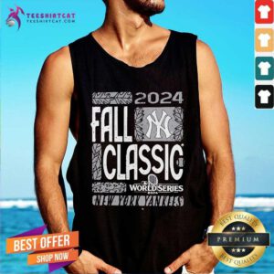 Pretty New York Yankees Majestic Threads Fall Classic 2024 World Series Tank-top