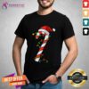 Top Christmas Candy Cane Santa Xmas T-Shirt