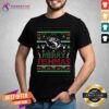 Top Happy Merry Fishmas Ugly Christmas Apparel Bass Fish T-Shirt