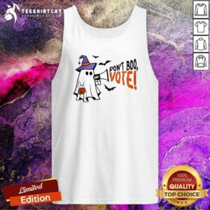 Top Moveon Don't Boo Vote Halloween Tank-top